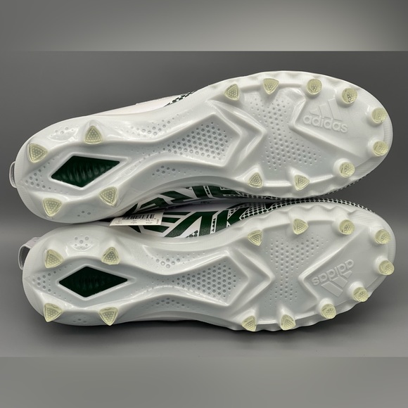 Adidas Freak 22 Team Football Cleats White Green GY0434 MSU Men’s Size 10.5 NEW main image 8